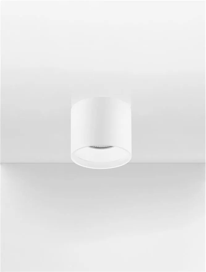 Spot LED aplicat diametru 11cm ANETO alb, NVL-9030773
