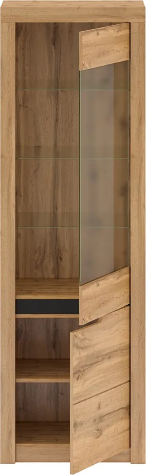 Vitrina A1, stejar wotan, dreapta, TORONTA