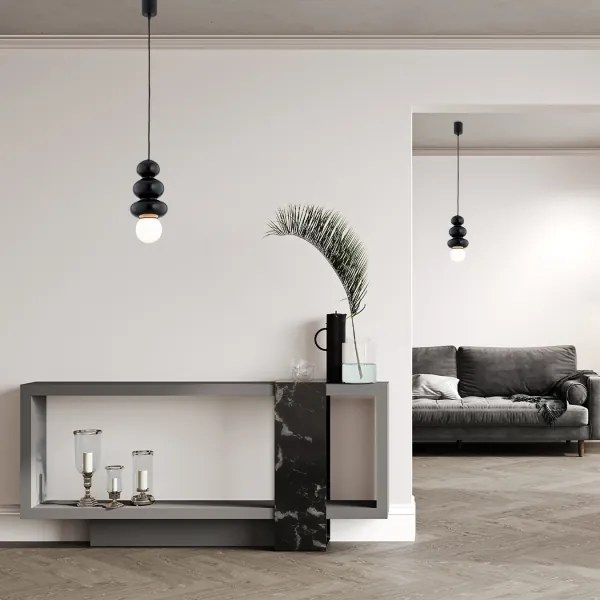 Argon 8788 - Lustră suspendată pentru baie ORLANDO PLUS, 1xG9/6W/230V, IP44, verde