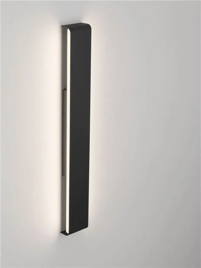 Aplica exterior neagra liniara 60cm IP65 LED 2700K RANGE