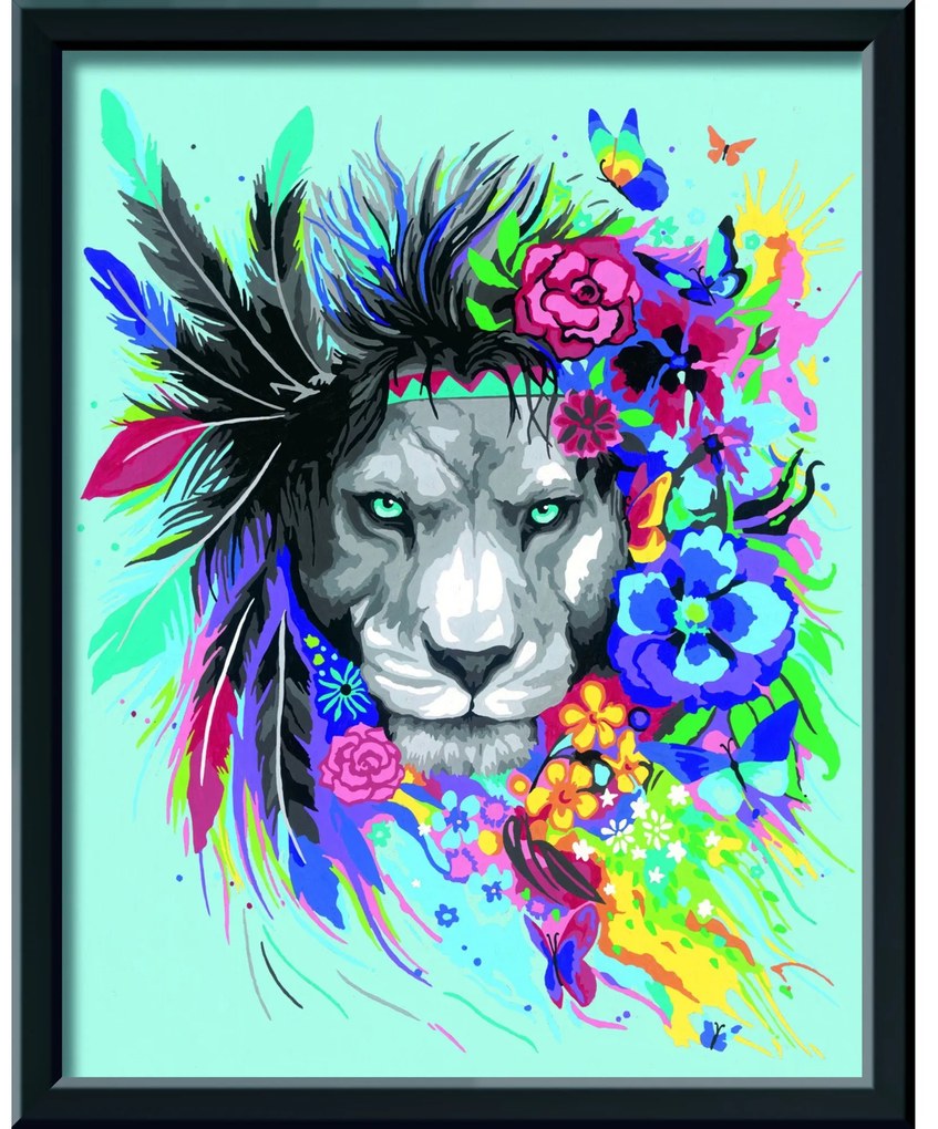PICTURA PE NUMERE - LEU COLORAT - RAVENSBURGER (RVSPBN20130)