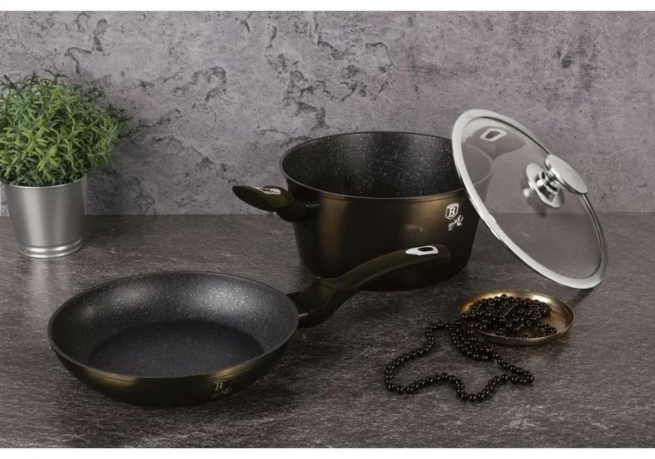 Tigaie Berlinger Haus Shiny Black Collection, 28 cm