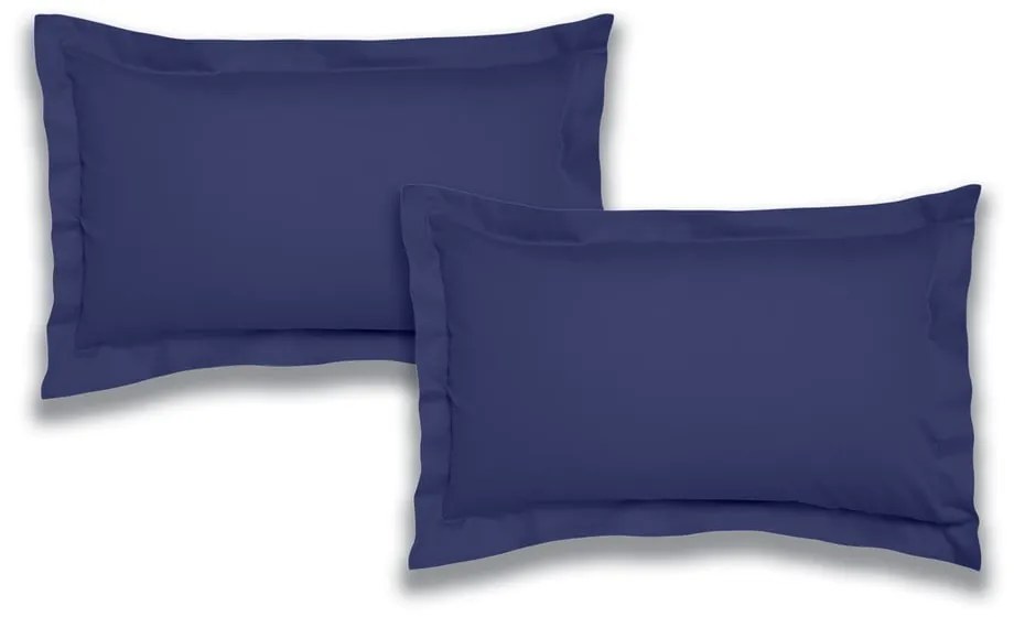 Fețe de pernă 2 buc. din bumbac percal 50x75 cm Cotton Percale – Bianca