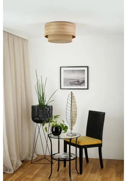 Brilagi - Lustr MONTANA BOHO 1xE27/15W/230V pr. 45 cm maro