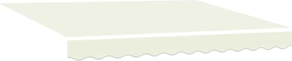 vidaXL Material de înlocuire pentru copertină Crem 235 x 195 cm