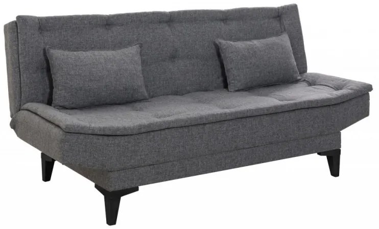 Set Canapea si Fotoliu Extensibilă Santo - S, Gri Inchis