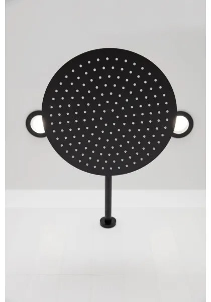 Set de duș cu baterie ascunsă KFA Armatura 5039-501-81 MOZA negru mat