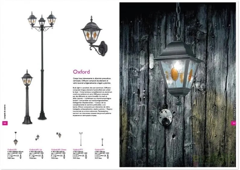 Stalp exterior IP54 OXFORD PT1