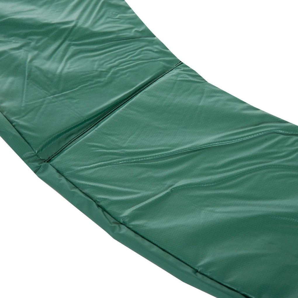 Homcom Copertura di protezione per trampolino elastico, Verde, Ø305cm