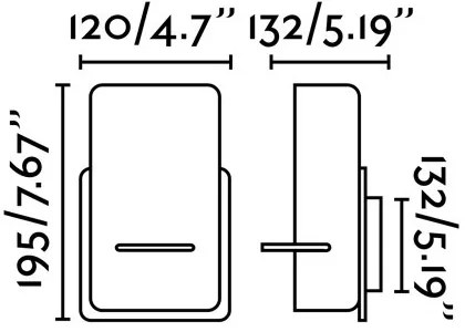 Lampă de perete SMILE 1xE27/15W/230V albă FARO 62130