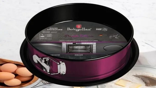 Tava marmorata rotunda Purple Royal Berlinger Haus BH 6801