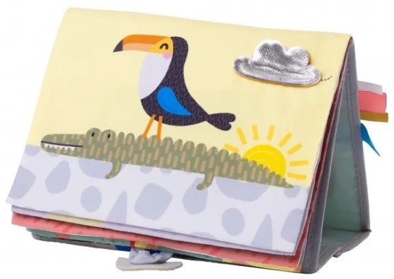 Carte textilă pentru copii cu oglindă savană Taf Toys