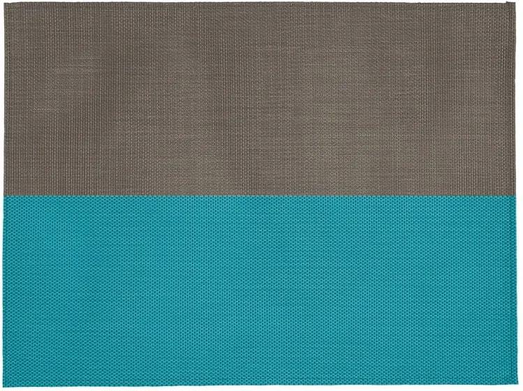 Suport pentru farfurie Tiseco Home Studio Stripe, 33 x 45 cm, bej - albastru