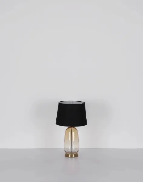 Globo 24142S - Lampă de masă CLASSY 1xE27/40W/230V negru/maro