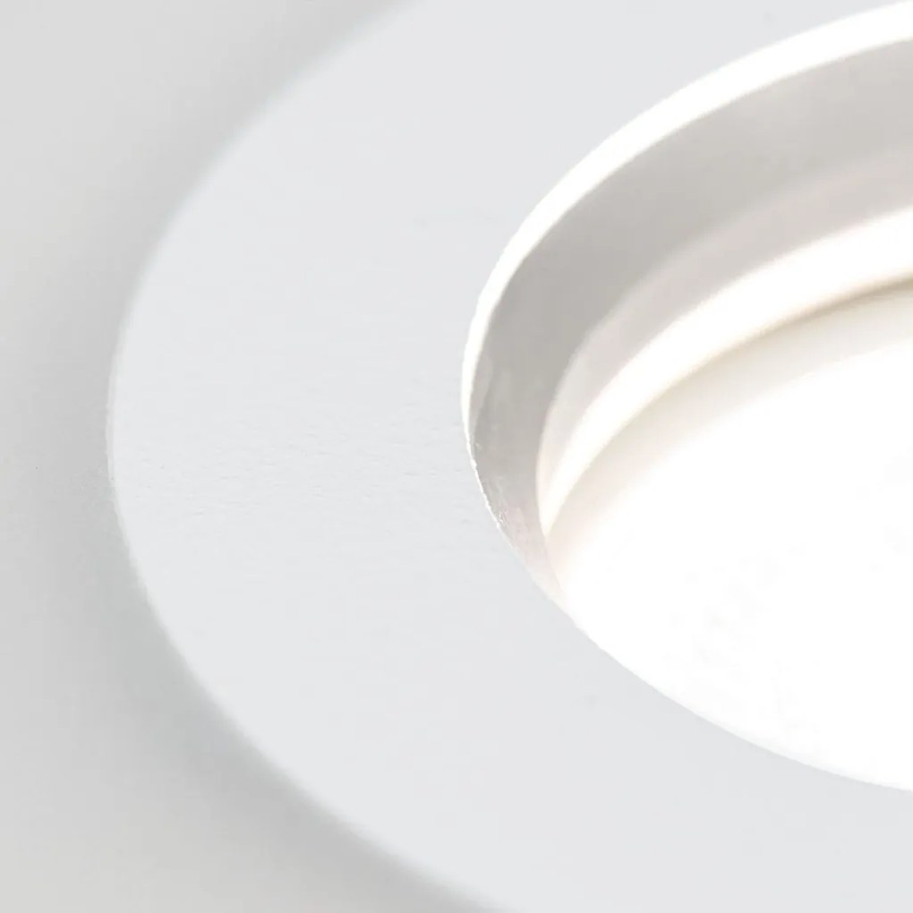 Spot incastrabil tavan GLOW D-11cm alb
