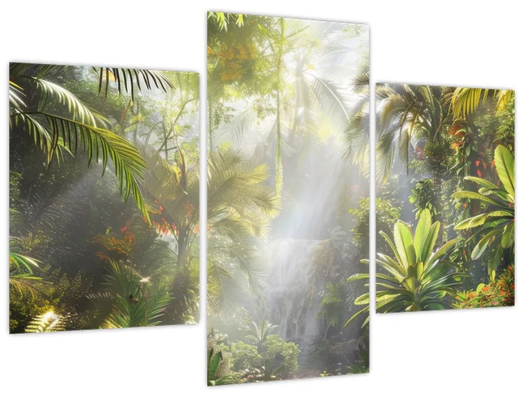 Tablou - Pădure tropicală (90x60 cm)