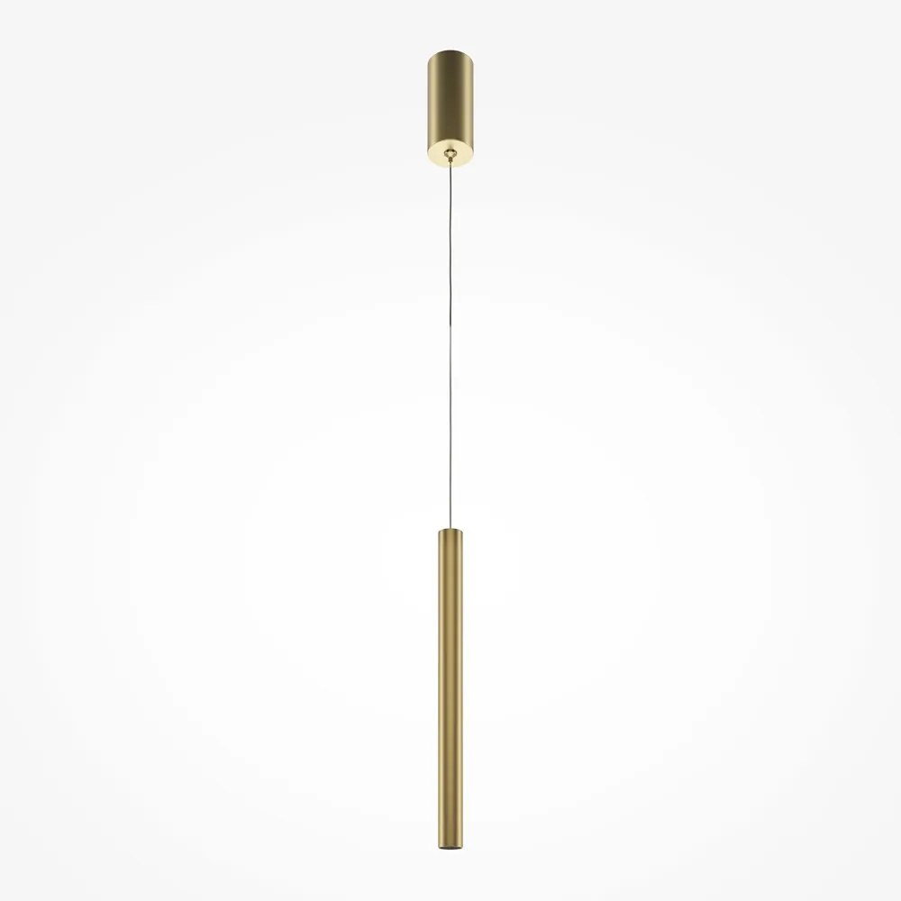 Pendul modern auriu cu led Maytoni Pro Base