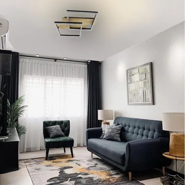 Plafonieră LED dimabilă LED/85W/230V 3000-6500K + telecomandă