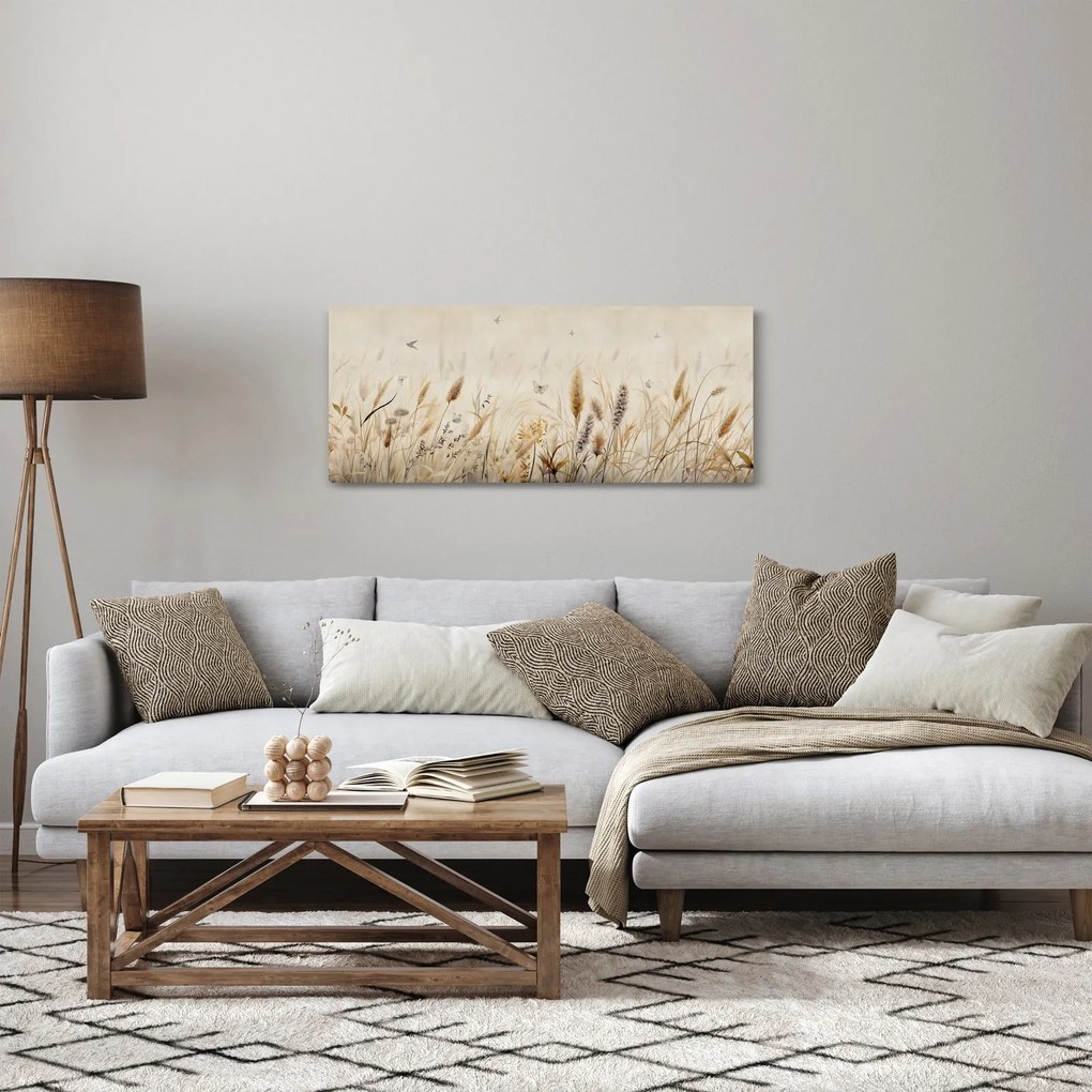 Tablou - Pajiște sălbatică (120x50 cm)