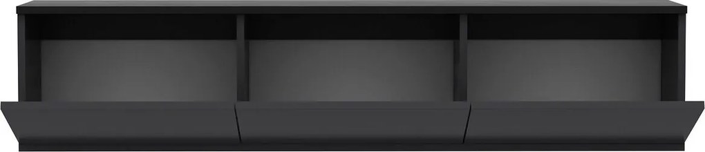 Comoda TV, Hanah Home, Neon, 160x35x32 cm, Antracit