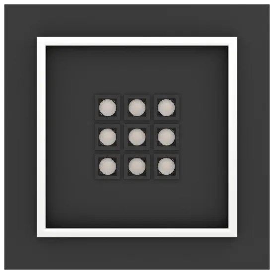 Plafonieră LED dimabilă Eglo 901192 BALAZOTE LED/21,4W/230V negru + telecomandă