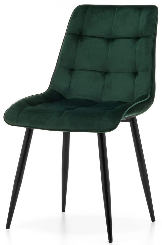 JAKS SCAUN DE SUFRAGERIE CHIC VELVET VERDE