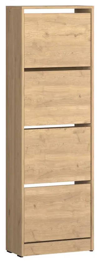 Pantofar Adore Tall, 4 compartimente, 16 perechi, 51 x 157 x 26 cm