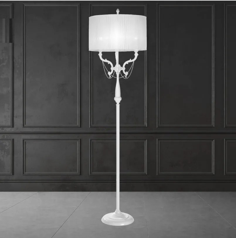 Lampa de podea LUX design clasic realizata manual Ginevra