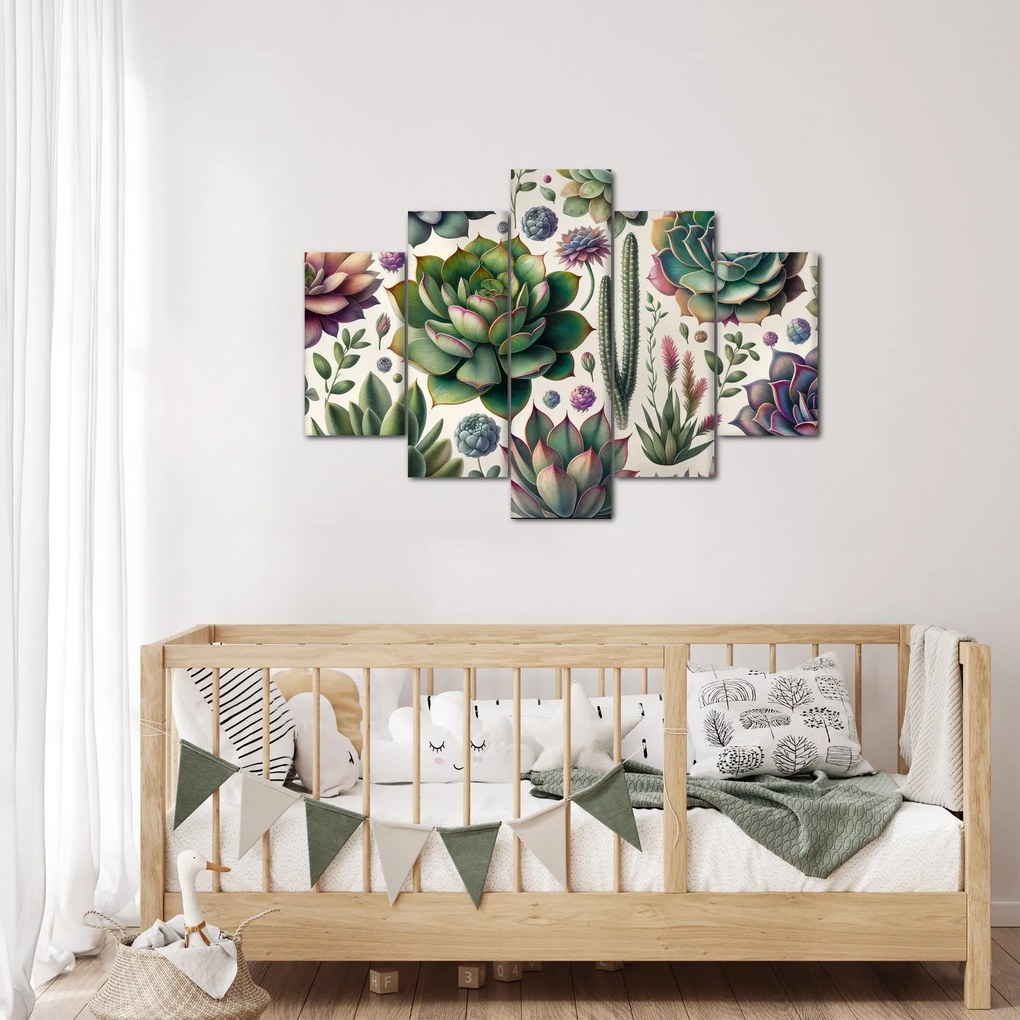 Tablou - Plante suculente (150x105 cm)