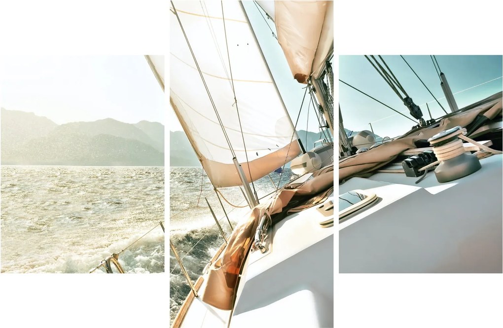 Tablou - Yacht (90x60 cm)