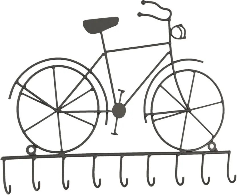Cuier metal maro Bycicle 32 cm x 23 cm