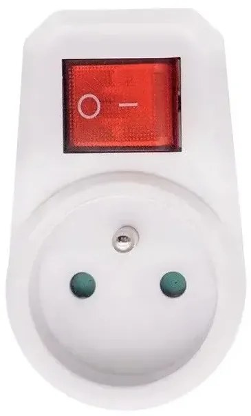 Priză continuă cu întrerupător și protecție pentru copii SOLIGHT P96