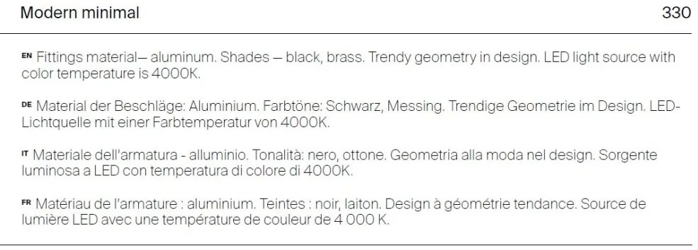 Lustra LED, pendul design modern Halo negru
