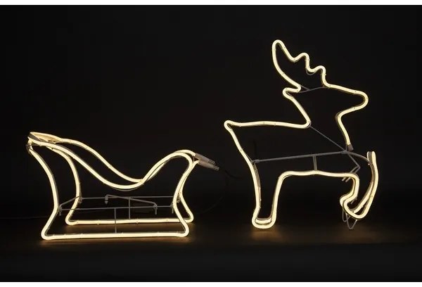 Decorațiune LED de Crăciun de exterior SILHOUETTE 720xLED/0,198W/3/230V IP44 Eglo 411155