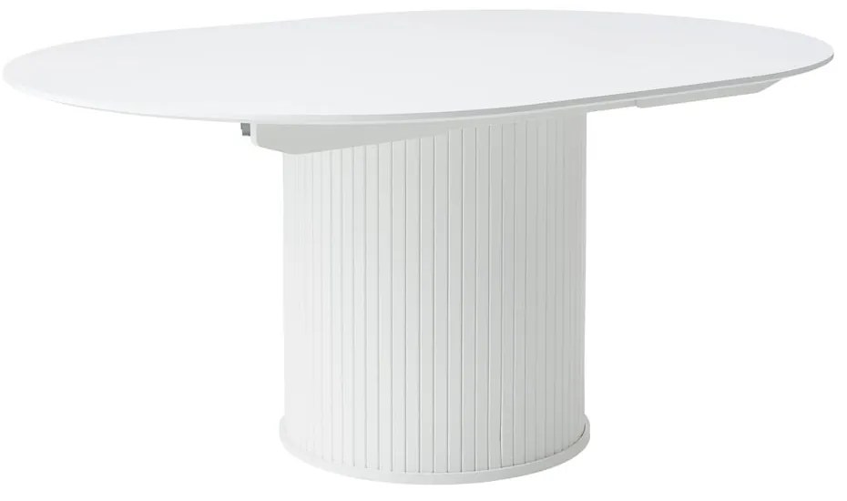 Masă de dining rotundă extensibilă cu blat suplimentar ø 120 cm Nola – Unique Furniture