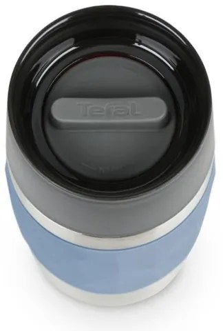 Cană termos Tefal 300 ml COMPACT MUG oțel inoxidabil/albastru