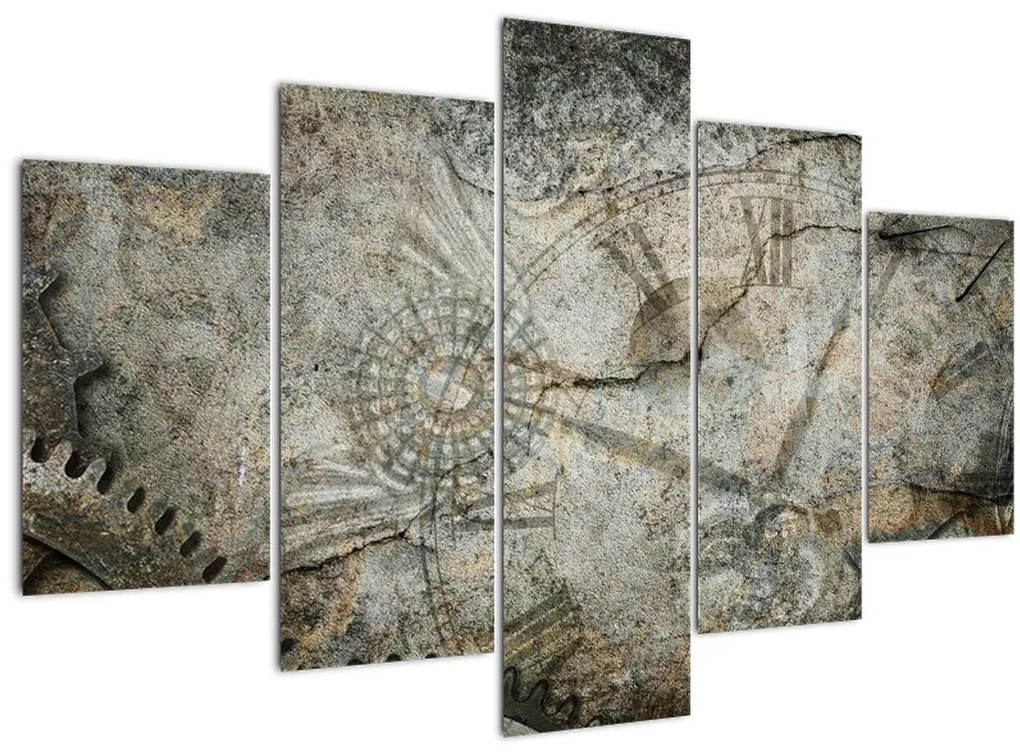 Tablou - Curgerea timpului (150x105 cm)