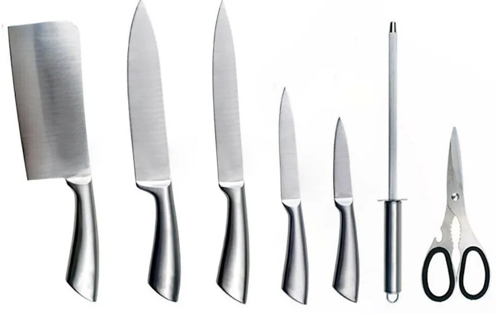 Set cutite cu suport, 8 piese