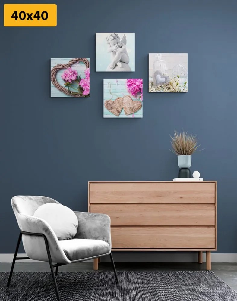 Set tablouri în design vintage interesant