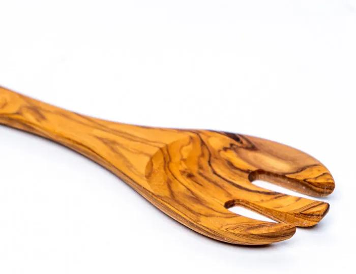 Furculiță din lemn de măslin 25 | 30 | 35 cm