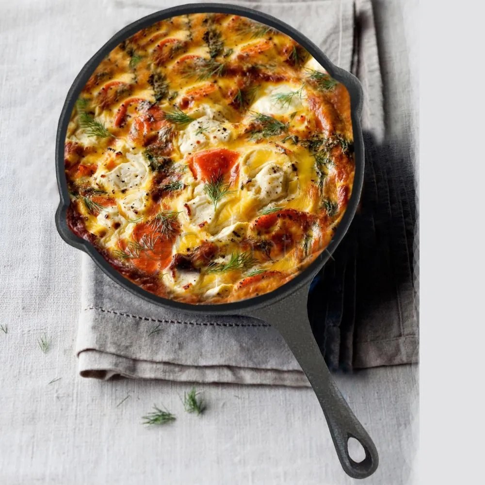 Tigaie de grătar din fontă SPRING