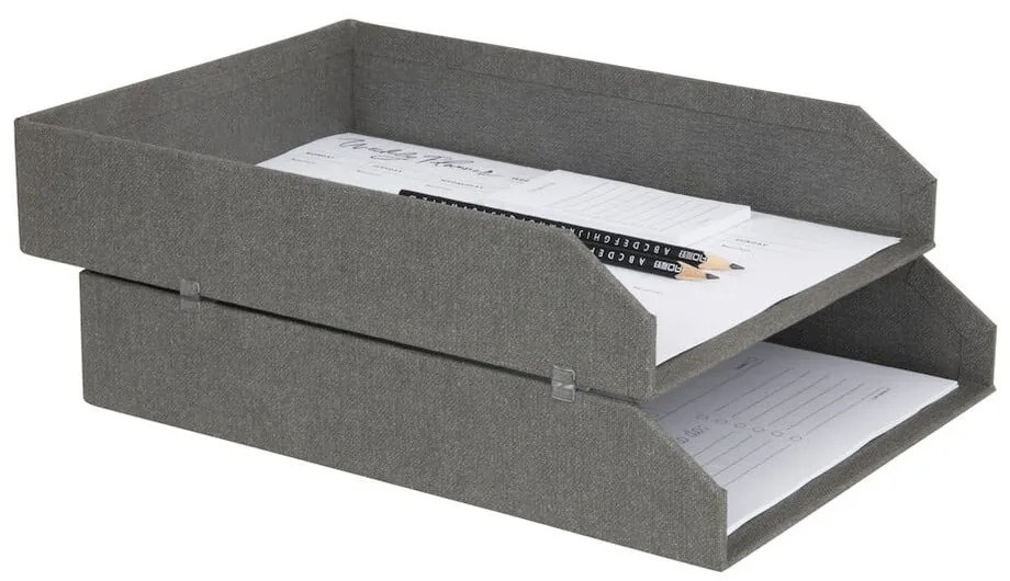 Organizatoare pentru documente 2 buc. din carton Hakan – Bigso Box of Sweden