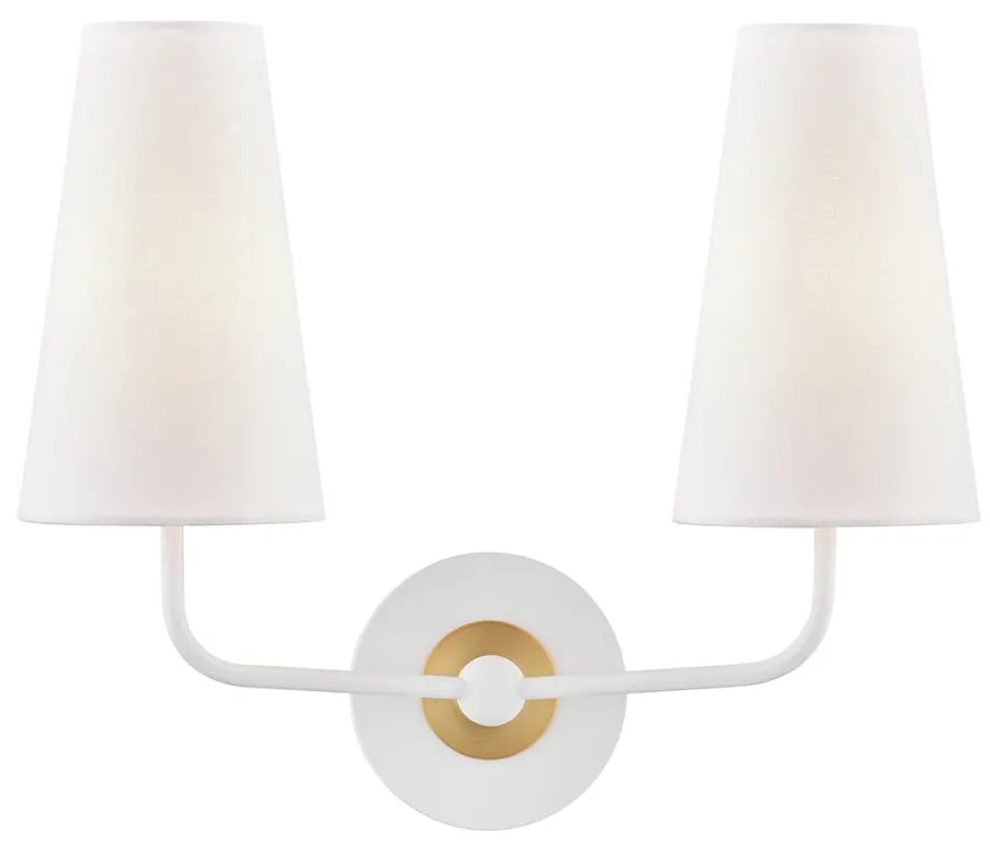 Aplica de perete design modern MERRI, cu doua surse de lumina