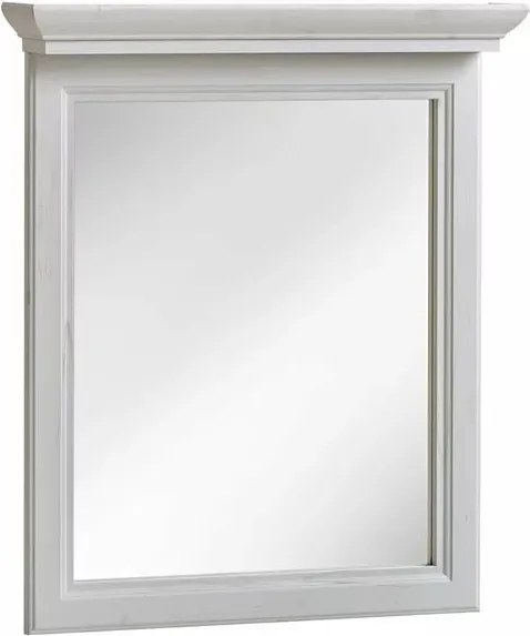 Oglinda baie 65x76 cm cu rama Comad Palace alb