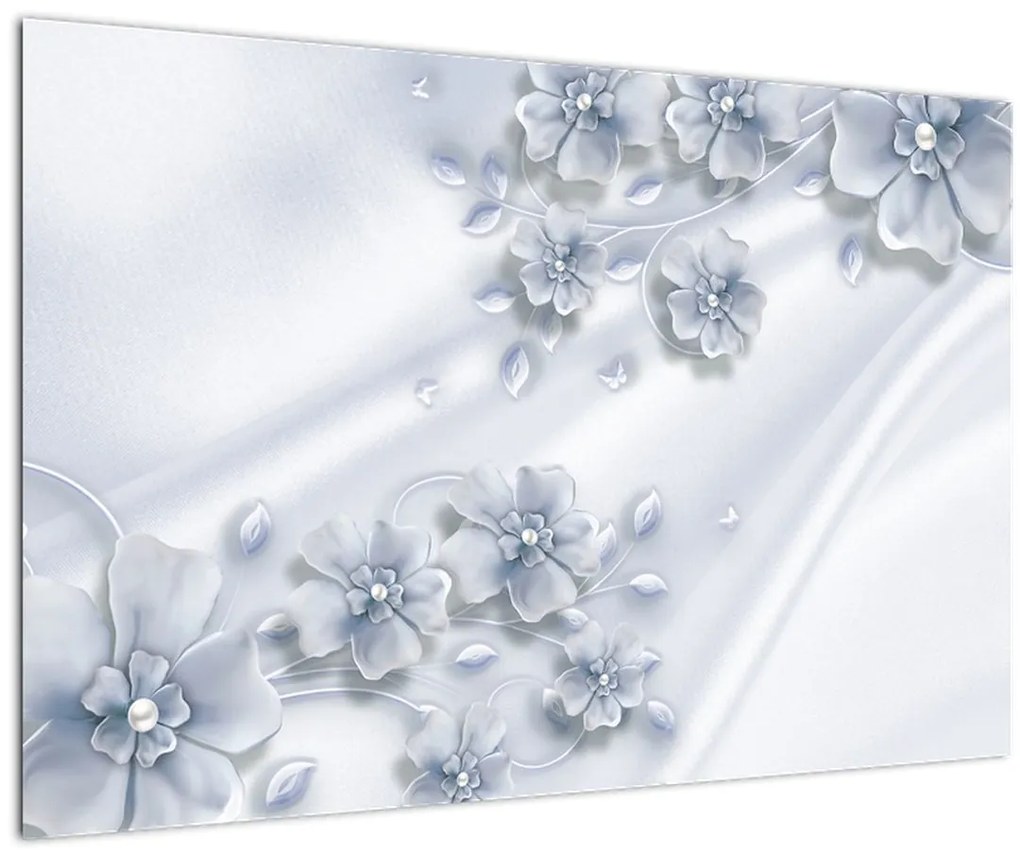 Tablou - Design flori (90x60 cm)