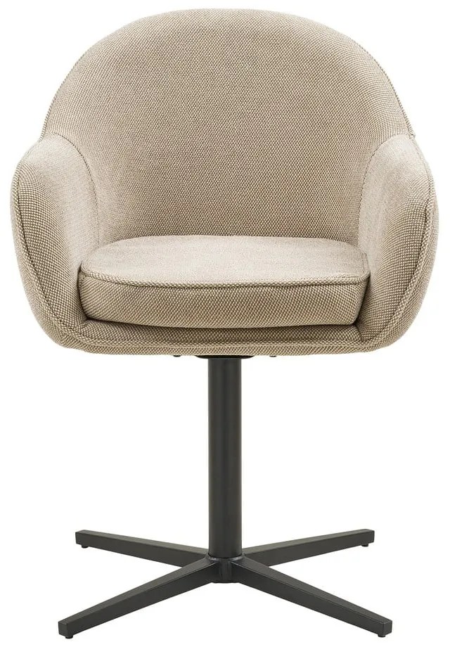 Set de scaune de sufragerie gri deschis cu cotiere 2 buc. tapițat Tamera – House Nordic