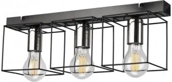 Plafoniera vintage 3 becuri E27 Mika 46297 Lamkur