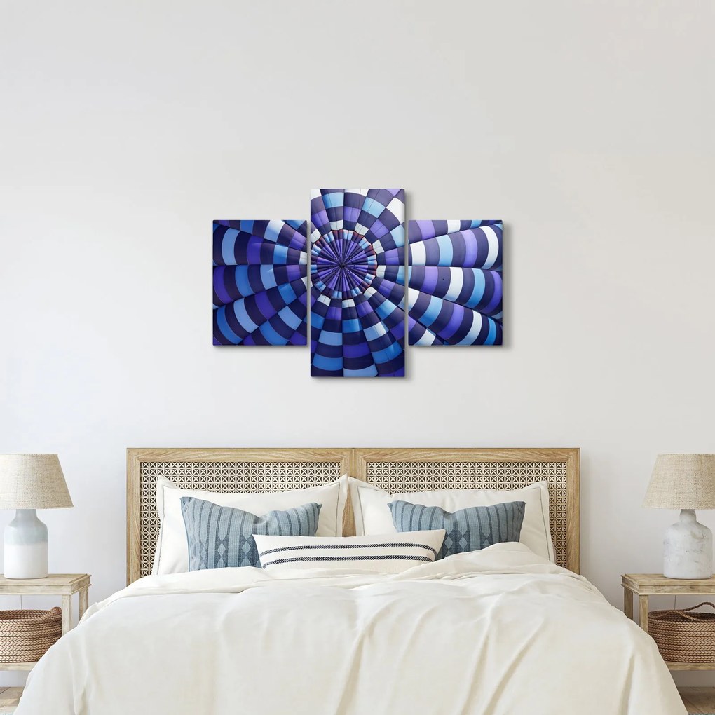 Tablou cu structura balonului zburător (90x60 cm)