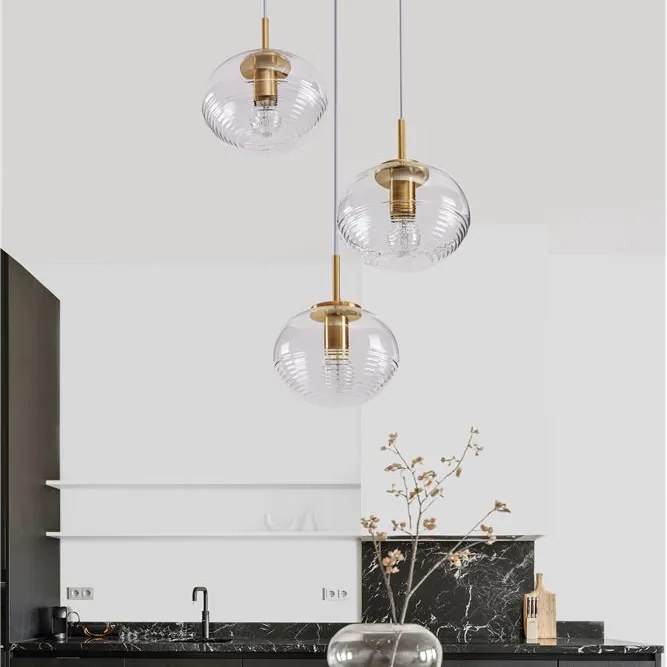 Lustra cu 3 pendule design modern MAEVE