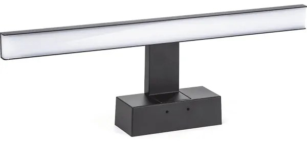 Aigostar - Lumină LED pentru oglindă de baie, 8W, 230V, 4000K, 40 cm, IP44, negru